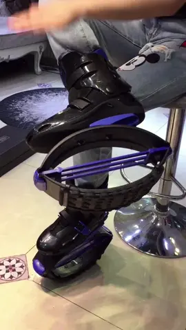 New technology of jumping shoes burning fat#jumping #jumpingstilts #exercise #foryou #fyp 