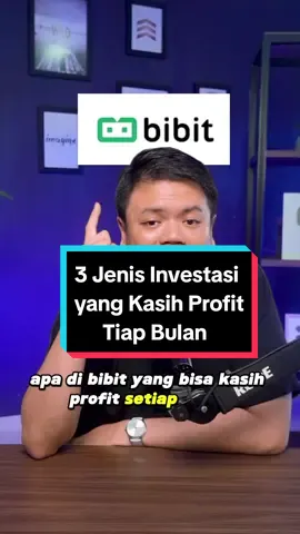 Replying to @angelcharenlim78 ini dia 3 investasi di Bibit yang bisa kasih profit konsisten setiap bulan #reksadanabibit #reksadana #tipsinvestasi #investasipemula 