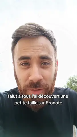 Mon dernier TikTok ? Balek 😂 Une faille sur Pronote permet de supprimer vos absences !