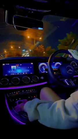 Night ride with #mercedesamg #mercedeseclass #mercedesbenzthailand #tiktokuni #noeyvrk #cartok #tiktoklooks #TikTokFashion 