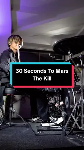 30 Seconds To Mars - The Kill😮‍💨 #30seconds #rock #heavymetal #music #drums #drum #drummer #drumcover #fypシ 