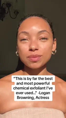 Have you experienced the magic of @True Botanicals At-Home Facialist Peel? Hear what actress Logan Browning had to say ✨  #truebotanicals #cleanbeauty 