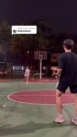 Replying to @Ace  I thought i had a good save🙂 @coeyychongg  #fyp #couple #badminton #fail #gwenchana #viraltiktok #smash #donttrythisathome #brave #trend #funnyvideos #couplegoals #part2 #malaysia #goodshot 