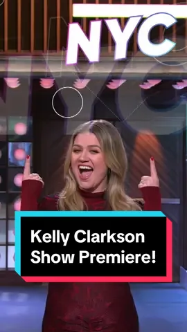 Its time y’all 🗽✨ We’re back with all-new episodes Monday, Oct. 16! #kellyclarkson #kellyclarksonshow 