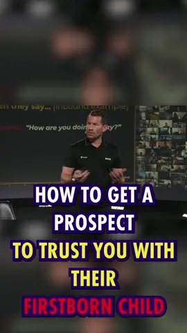 How to gain the trust of a prospect… #NEPQ #salestraining #motivation #salesmanagers #begreat #salesprocess #successprinciples #winningmindset #jeremyminer #salestips 