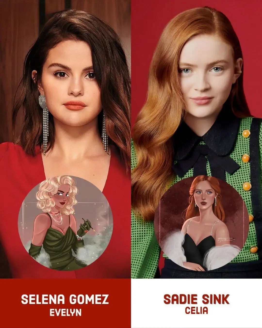 Deixe nos comentários quais seriam suas atrizes dos sonhos para interpretarem Evelyn e Celia na adaptação de 