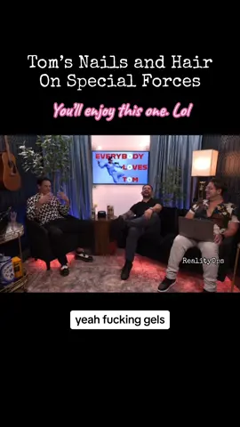 Sandoval, Jack Osbourne and Jason Bader talking about Sandoval’s hair and nails on Special Forces Season 2. Lol. #tomsandoval #jackosbourne #jojosiwa #fyp #specialforces #specialforcesseason11 #scandoval #realitytv #vanderpump    #vanderpumpseason11 #bravotv #bravoaddict