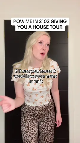 #pov Me in 2102 giving you a house a tour.. #viral #acting #foryou #funny #story #grandma 