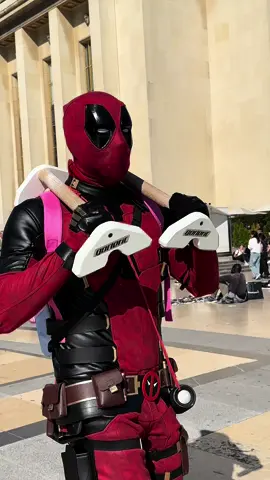 Me encintre a Deadpool en paris 