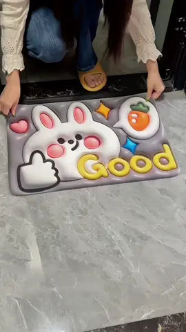 Thảm chùi chân 3D, thảm lót cửa 3D chống trơn trượt, siêu thấm hút size 40x60cm #thamchuichan #thanchuichan3d #thamchuichanhutnuoc #thamchuichangiare #thamchuichandethuong 