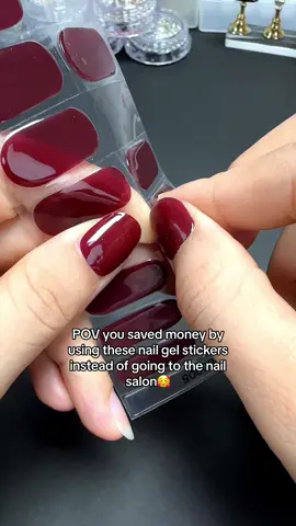 love these🤍 #uvlightnails #lednails #nailgelsticker #foryou 