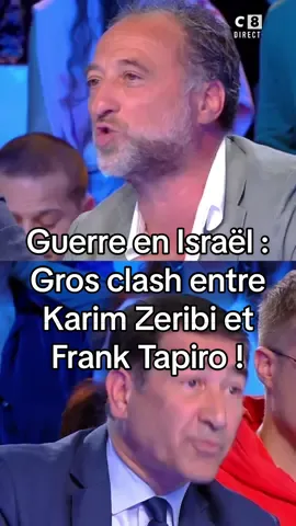 « Qu’est-ce qui peut justifier l’injustifiable ?! » Guerre Israël-Hamas : Gros clash entre Karim Zeribi et Frank Tapiro qui reviennent sur leurs déclarations très commentées ! #TPMP 
