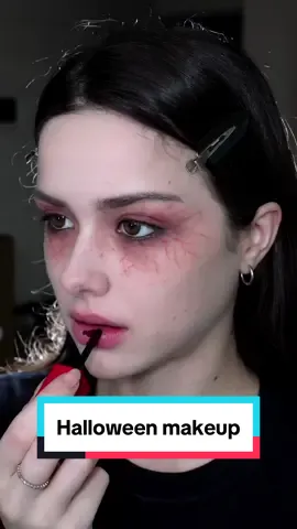 And it’s friday the 13th😈  #halloweenmakeupideas #halloweenmakeup2023 #vampirotvd #vampiremakeup 