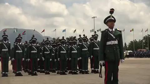 A very wonderful parade/show by the students of the Nigerian Military School, Zaria, popularly known as NMS Boys at the Nigeria’s 62nd Independence Anniversary celebrations held today, at the Eagle Square, Abuja.  #nafcadet  #nms 