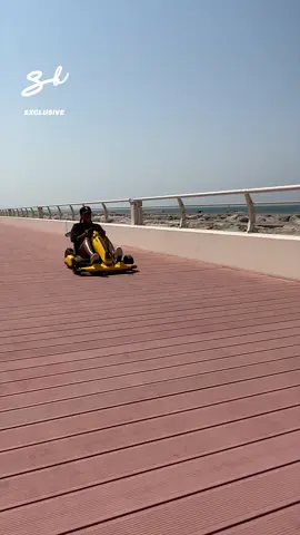 Seg-Kart? Go-Way? What are we calling this? 🏎️🤣 #segway #gokart #lamborghini