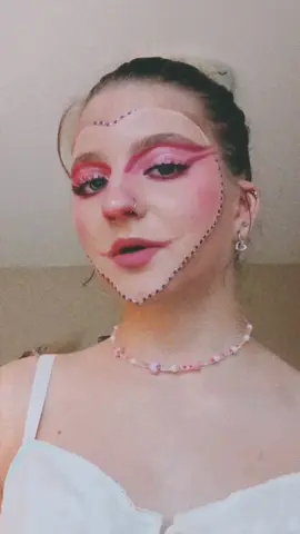 10 second's vs 3 hours #clownmakeup #heartclown #clowncheck #clowncore #hallowenmakeup #recommendations #hallowen2023 #fypシ 