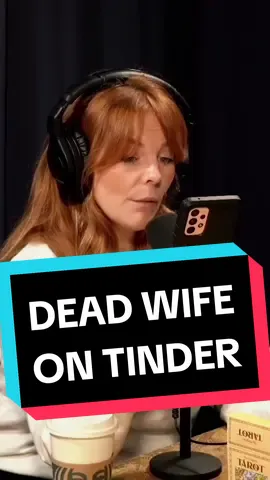 dead wife is on... tinder  #ghosthuns #podcastclips #tinder #scarytiktoks #scarystorytime #creepy #spooky #ghoststories #ghosts #wife #spookyseason #spookyszn #creepytok 