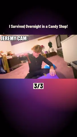 I Survived Overnight in a Candy Shop! *Part 3* - Jeremy Hutchins #jeremyhutchins  #survive  #overnight  #candy  #candyshop  #challenge  #trend  #entertainment  #youtube  #fyp