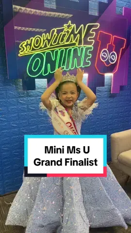 CONGRATULATIONS, ENICKA XARIA! See you sa Grand Finals ng Mini Ms U! #minimsudancechallenge 