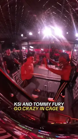 This fight is gonna go OFF! 💣 #KSI #TommyFury #KSIFury #PaulDanis #MisfitsBoxing #Boxing 