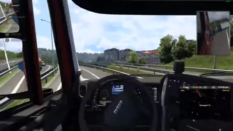 Overtaking gone wrong 🤣🤣🤣#TwitchStreamers #PuertoRicanStreamer #EuroTruckSimulator2 #EpicFails #fyp 