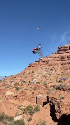 another moment for the history books ✅ #RedBullRampage #mountainbike #mtb 