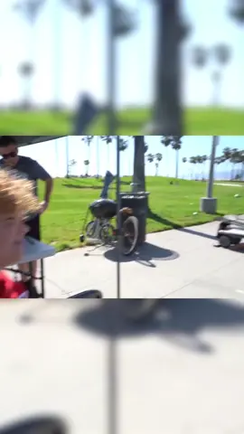 KID 1v1’s STRANGERS on Venice Beach 😲 #gaming #1v1 #venicebeach 