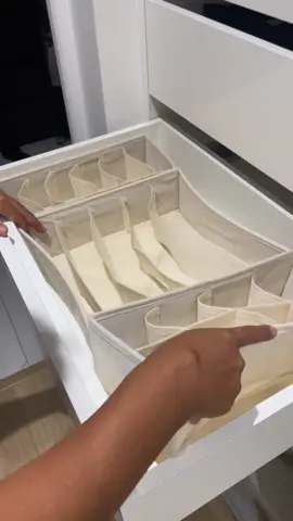 Organisation du tiroir sous-vêtement de monsieur 🤍  #ASMR #organisation #organize #organizedhome #rangement #aesthetic #rangementdressing #dressing 
