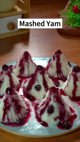 Easy recipe of mashed yam，give it a go! #chinesefood #mashedyams #EasyRecipe #tiktokfood