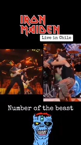 IRON MAIDEN EN VIVO - LIVE IN CHILE, ESTADIO NACIONAL  🔥NUMBER OF THE BEAST🔥 #ironmaiden #steveharris #brucedichinson #ironmaidenedits #ironmaidenlive2023 #rock #metal #heavymetal #thrashmetal #classicmetal #metalhead #bangers #metalbangers #80smetalheads 