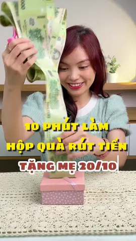 Mẹ là duy nhất trên đời ! 20/10 này bạn có thể tham khảo cách làm hộp quà rút tiền tặng mẹ nha , món quà tự làm bao giờ cũng ý nghĩa và đong đầy tình cảm hơn ạh ♥️♥️♥️ #20thang10 #ngàycủamẹ #mẹ #mónquayeuthuong #xuhuong #xuhuongtiktok #xh #handmade#20thang10ngphunuvietnam