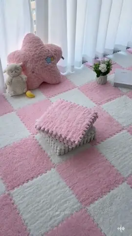 Thảm Xốp Ghép Mặt Lông 30x30cm , Decor phòng thì xinh lắm #thamgheplong #thamxopgheplotsan #đồgiadụng #giadungtienich #Master2023byTikTok 