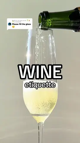 Replying to @Ich_wer_sonst 🏝🍹🏝  We can enhance and support the taste of wine by serving it in the right glass, in the right temperature and with the right amount 🍷✅ ❌ If we overfill the glass, the wine gets ‘’trapped’’ and the aromas don’t have enough space to aerate (breathe).  ✅ A recommended serving anount is 5 ounces (150ml). Beware, this amount will look different depending on the glass size and shape. #etiquette #etiqueta #etiquettetips #etiquetterules #tablemanners #manners #wine #wineglass #sommelier #wineettiquette 