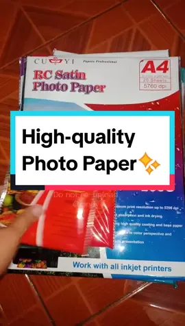 Create your pictures with this high-quality photo paper. I just love the quality! ♥️♥️♥️ #cuyi #photopaper #rcsatinphotopaper #foryou #qualityphoto #quaffphotopaper #printing #memoriesphotodump 