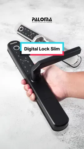 Smart Digital Lock Tipe Slim seri DLP 5121 & DLP 5122 PALOMA, mempermudah kamu dalam mengakses pintu rumah yang sudah dilengkapi dengan fitur canggih, semakin melengkapi hunian modern kalian〰️ #PALOMAHARDWARE #PALOMATheArtOfQuality #bangunrumah #gagangpintu #inspirasirumahminimalis #pinturumah #fyp #rumahmodern #renovasirumah #rumahmilenial #bangunrumah #rumahmodernminimalis 