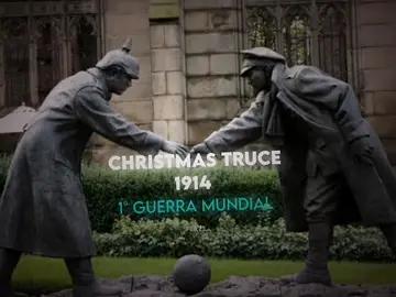 O dia em que soldados alemães, franceses e ingleses esqueceram a Guerra por um instante para celebrar o Natal #história #war #fy #fyp #edit #History #ww1 #christmastruce #guerramundial #treguadenatal 