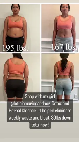 I love a good transformation. This detox is the best. Link in my bio #body 