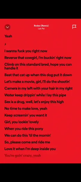 Rodeo #lahpatrodeoremix #lyrics #lyricsvideo #foryou #fyp #songs #spotify #fypシ #music #vibes 