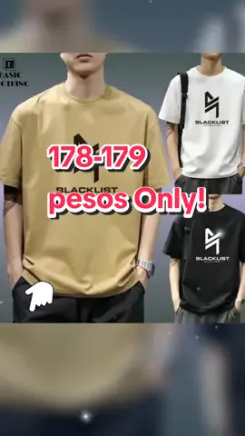 BLACKLIST UNISEX AESTHETIC STATEMENT TSHIRT TEES Menswear Top! Available in 3 colors🤩‼️ #aesthetic  #menstshirt  #koreanstyle 