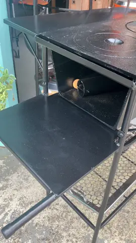 Fogão a lenha e churrasqueira portátil, alumínio fundido.                     2 bocas e 3 bocas com redução. A partir de R$809,00  #fogaoalenha #fogaodelenha #fogaocaipira #fogaocaipiranacidade #fogaocaipira🔥 #cabanadojacaranda 