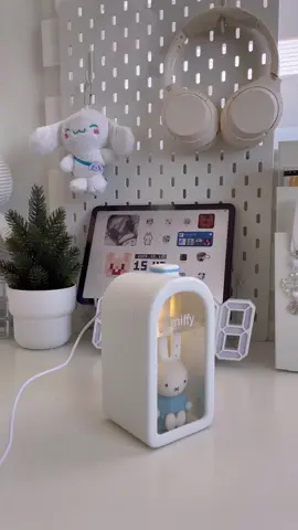 La mejor compra de mi vida y volvería a comprarlo mil veces más 🫂🤍 . . . . . . . . . .  #haulcute #miffyhumidifier  #morning #inspo #roomaesthetic #aesthetic #viral #desksetup #anime #manga #pinterest #miffy  #dailymotivation #roominspiration #cozy #miffylover #haul #haulaliexpress #temu