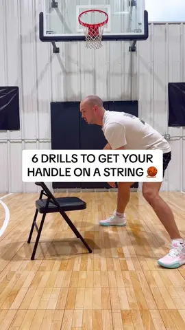 6 drills to get the ball on a string 🧶🔥 #basketball #basketballtraining #basketballworkout #basketballdrills #basketballmoves 