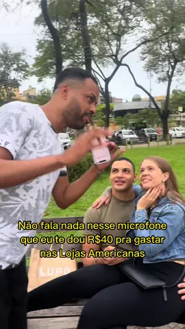 Voce ia se dar bem ou mal? hahaha #lojasamericanas #presentemisterioso #voltaredonda #silencio #caladavence #fy #fyp 