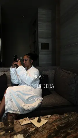 For the girlies who chose the soft life🖤 #softlife #softlifestyle #blackgirlluxury #fourseasons #toronto 