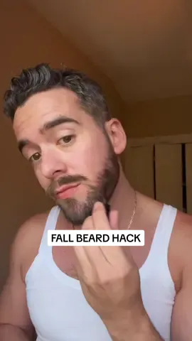 my secret to a darker, fuller beard for fall 🤫 #mensbeauty #mensbeard #beardtok #mensgrooming #mensskincare #mensmakeup 