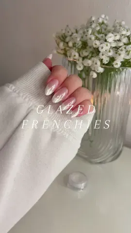 I think these are perfect for fall🤍🍂🕯️ #glazeddonutnails #glazedfrenchnails #frenchnails #nails #nailinspo #glazednails #fall #fallnails #gelnails #fallvives #autumn #frenchnailtutorial #glazeddonutnailstutorial #imalination #vibes #aesthetic #cozy #candle #nails💅 #inspo #fyp 