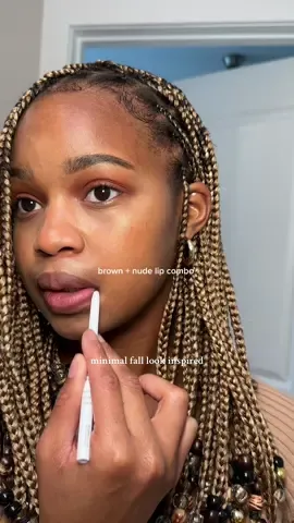 im just a light face lip liner kinda girl, the perfect minimal look for fall  🍂🤎 products: lip liner regular degular beauty store  lip cream @NYX Cosmetics  eyeshadow @Morphe Cosmetics  highlight @REVOLUTION  putty blush @elfcosmetics  #fallaesthetic #fallfashion #fallmakeup #minimalmakeuproutine #microinfluencer 
