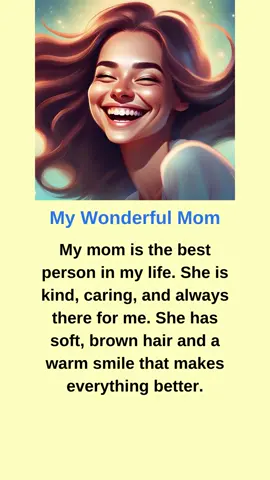 Learn English✨English Story❤️My Wonderful Mom 👫English Listening🌈 #story  #beginner  #english  #learnenglish  #learn  #learning  #learnwithtiktok  #LearnOnTikTok  #englishclass  #englishlesson  #englishlanguage  #englishlearning  #englishvocabulary  #englishspeaking  #englishlistening  #englishlisteningpractice  #englishstories  #englishstoriesforkids  #storytime  #storytelling  #shortstory  #shortstories  #englishstory  #englishforkids  #englishforbeginners  #englishforeveryone  #englishforchildren  #englishteacher  #learnenglishthroughstorylevel1  #learnenglishthroughstory  #englishthroughmovies  #englishspeakingpractice  #mom  #MomsofTikTok  #momlife  #mother  #mothersday  #motherhood  #motherlove