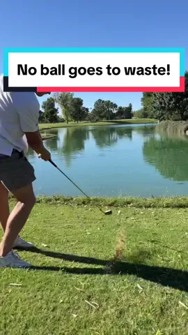 Replying to @davidlaughlin23 NOTHING goes to waste♻️ #golf #golfball #golfballs #golftiktok #business 