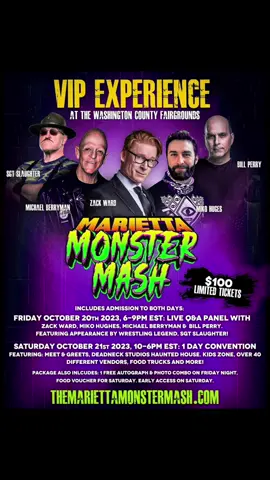 Come see me this Saturday!!!  #horror #horrortok #horrormovies #scarymovie #spookyseason #horrorcon #fyp #monstermash #halloween 
